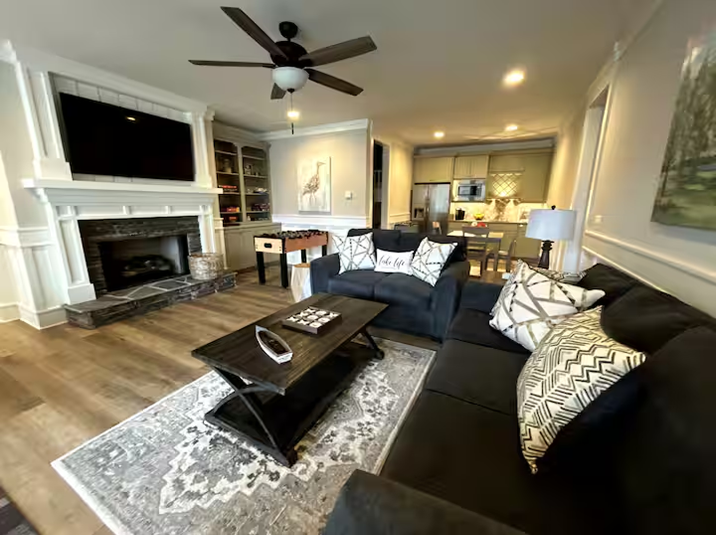 downstairs living room